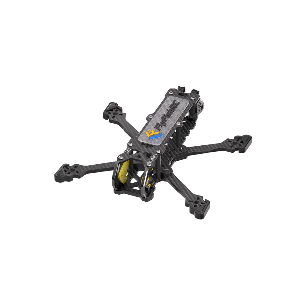 FlyFishRC Volador VX3/VX3.5 O4 Pro FPV-Rahmen 3 3,5 Zoll kompatibel mit DJI O4 Air Unit Pro für FPV RC Freestyle Quadcopter Kit 10