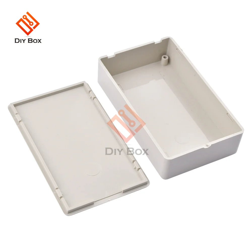 100x60x25mm Plastic Waterproof Cover Electronic Project Instrument Enclosure DIY Box Case Junction Box Housing Black