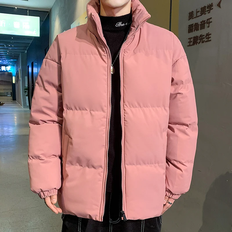 2023 New Fall And Winter Men'S Warm Thickened Fashion Jacket Influx Of Casual Cotton-Padded Cotton Jacket Street Beat