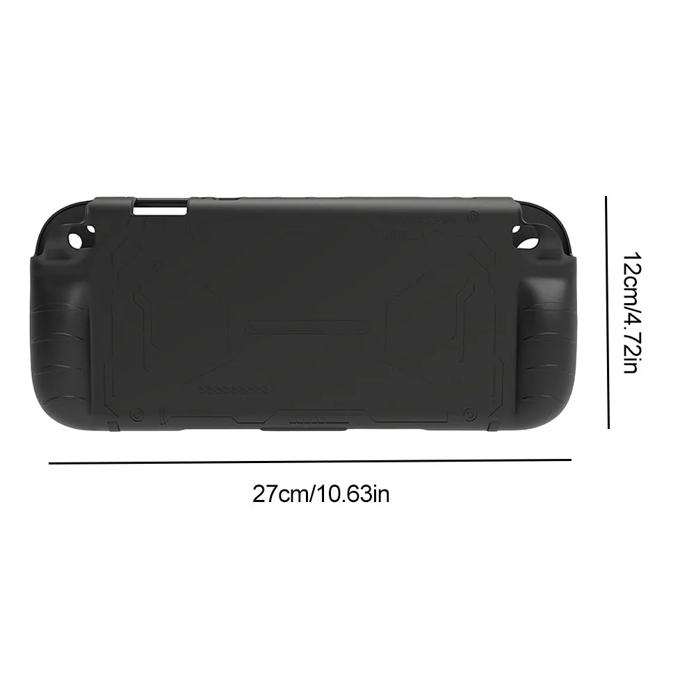 حافظة من السيليكون لجهاز نينتندو سويتش 2، غطاء جلدي واقٍ مقاوم للصدمات، غطاء كامل مضاد للانزلاق لجهاز سويتش 2 #5