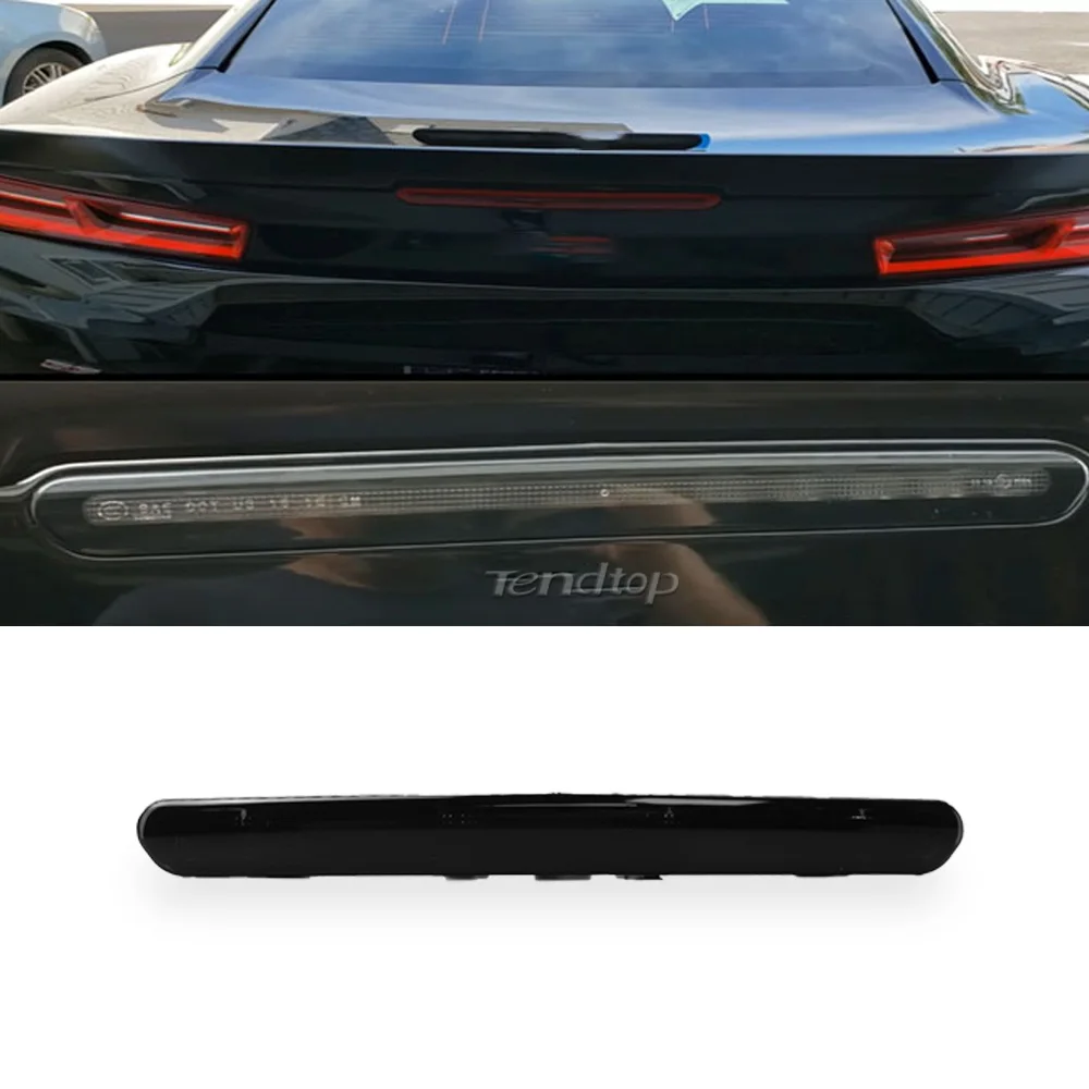 

Дымчатый светодиодный третий стоп-сигнал, автомобильные аксессуары для Chevrolet Camaro 2016-2022