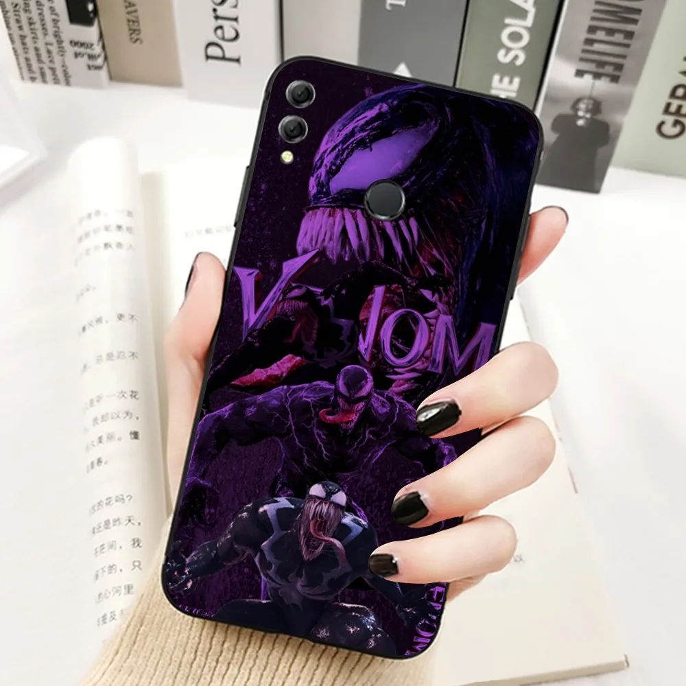 Classic Movie V-Venom Phone Case For Huawei Honor 10 Lite 9 20 7A 9X 30 50 60 70 Pro Plus Soft Silicone Cover