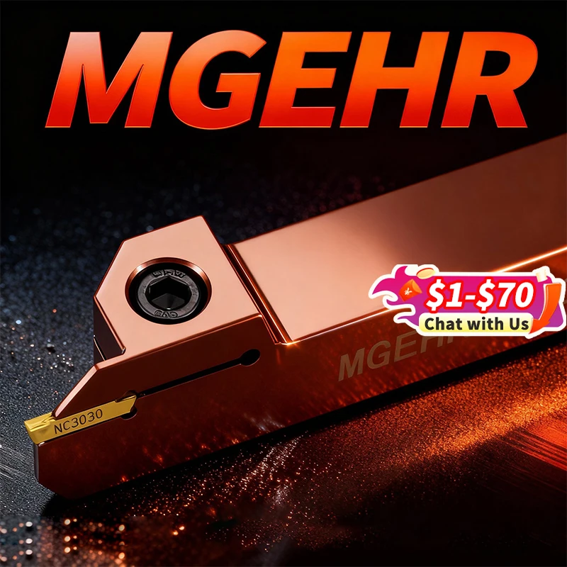 MGEHR1010 MGEHR1212 MGEHR1616 MGEHR2020 MGEHR2525 MGEHR3232 Narzędzie tokarskie do rowków zewnętrznych CNC Frez tokarski ze stali sprężynowej — zdjęcie 7