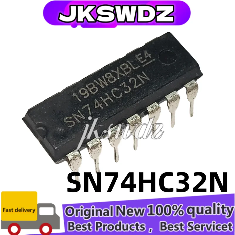 

10PCS SN74HC32N DIP14 SN74HC32 DIP 74HC32N 74HC32 DIP-14
