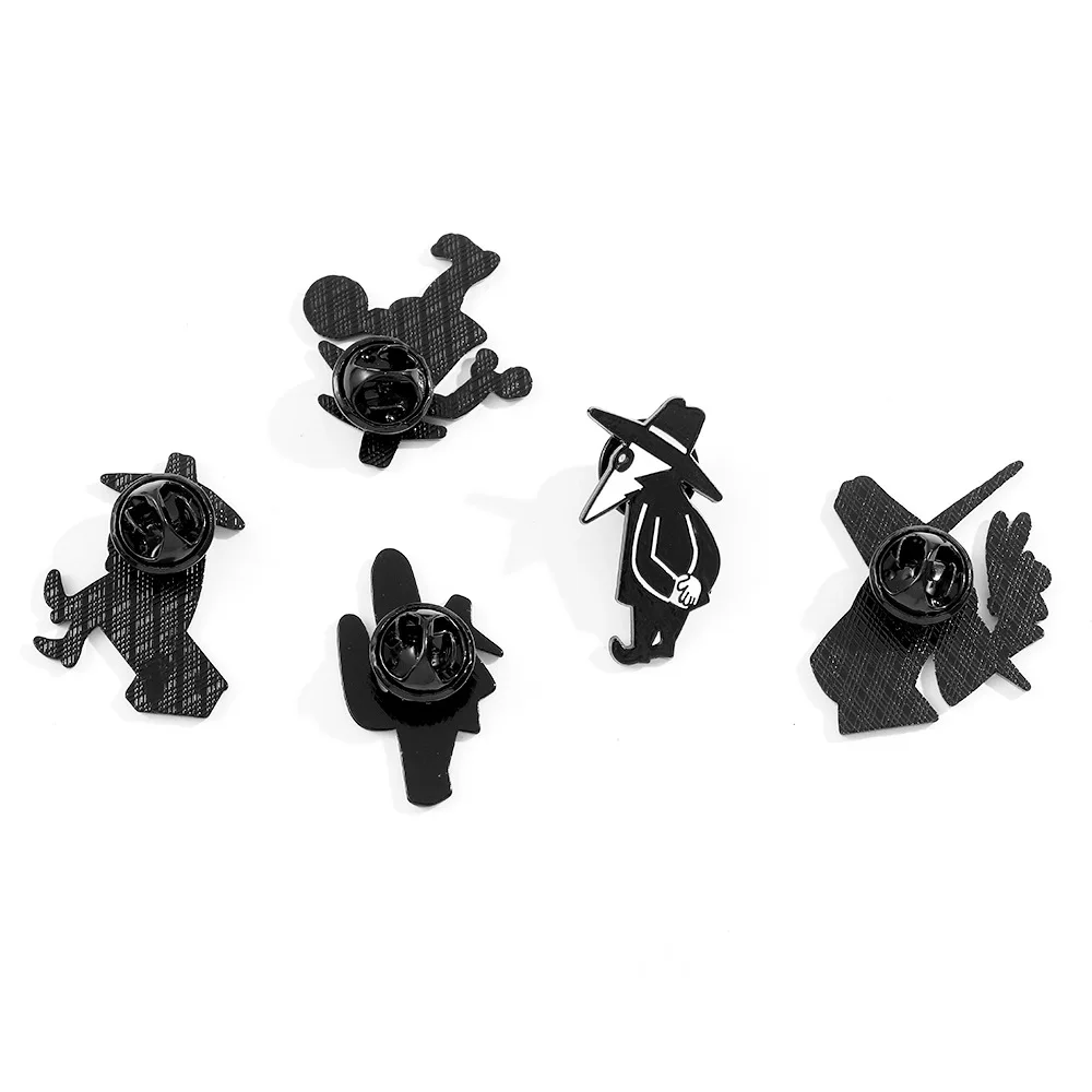 Character Brooch Personality Interesting Metal Badge Small Accessories Wholesale Bag Pins for Clothes Backpack Pin Lapel Badges