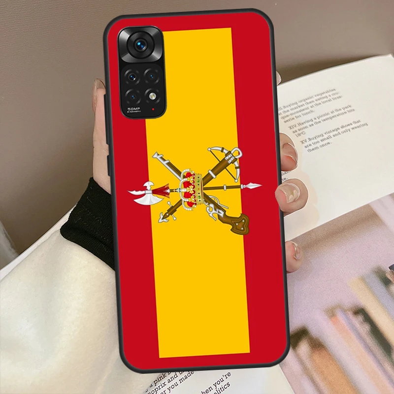 Spanish Legion For Xiaomi Redmi Note 10 Pro Case Cover For Redmi Note 11 Pro 8 9 8T 9S 10S 9T 9A 9C Case