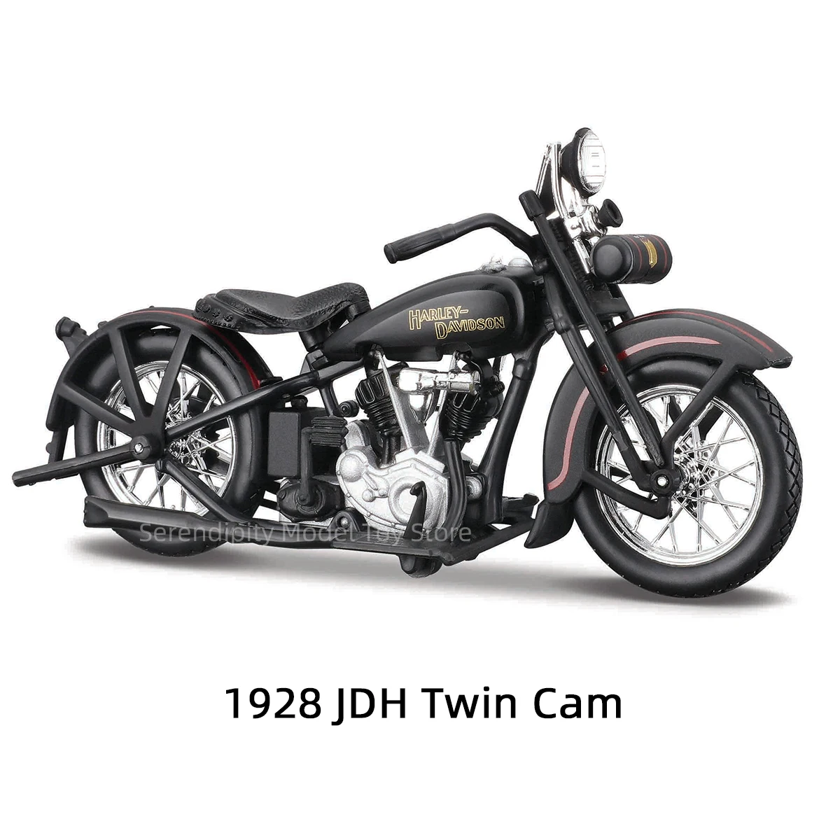 Maisto 1:18 Harley-Davidson 1928 JDH Twin Cam Die Cast ยานพาหนะสะสมงานอดิเรกรถจักรยานยนต์ของเล่น