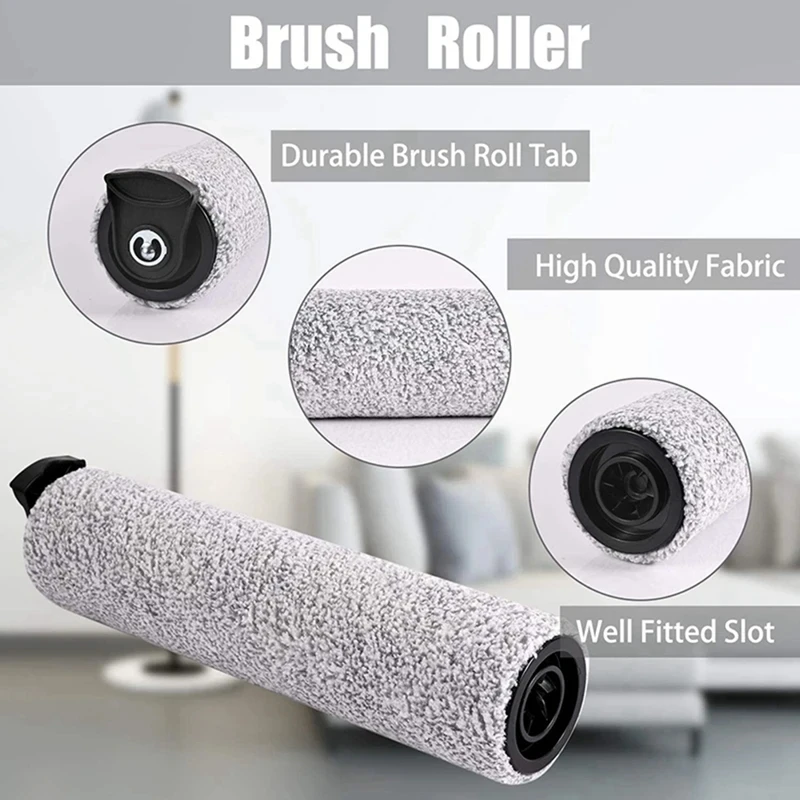 Brush Roller And Filter For TINECO IFLOOR 3 / FLOOR ONE S3 Cordless Wet Dry Floor Washer Handheld Vacuum Cleaner Parts