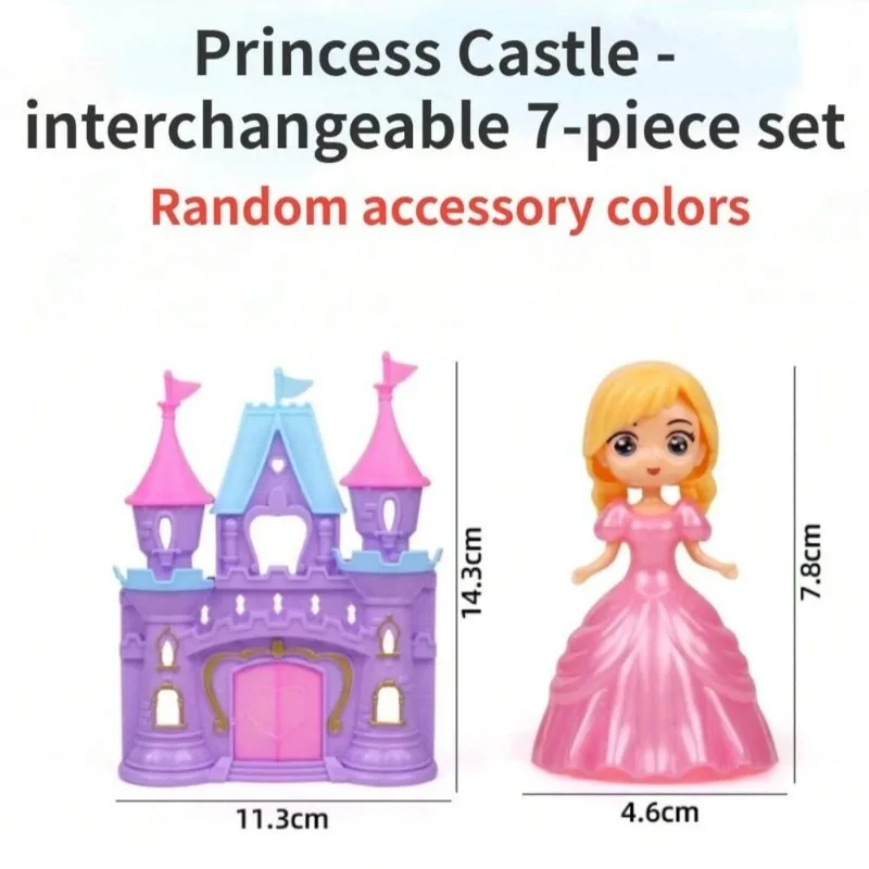 مجموعة الأميرة الجميلة، لعبة عائلية، لعبة المشهد، مجموعة ألعاب الدمى، لعبة لعب الأطفال، ألغاز التعليم المبكر، لعبة تفاعلية بين الوالدين والطفل