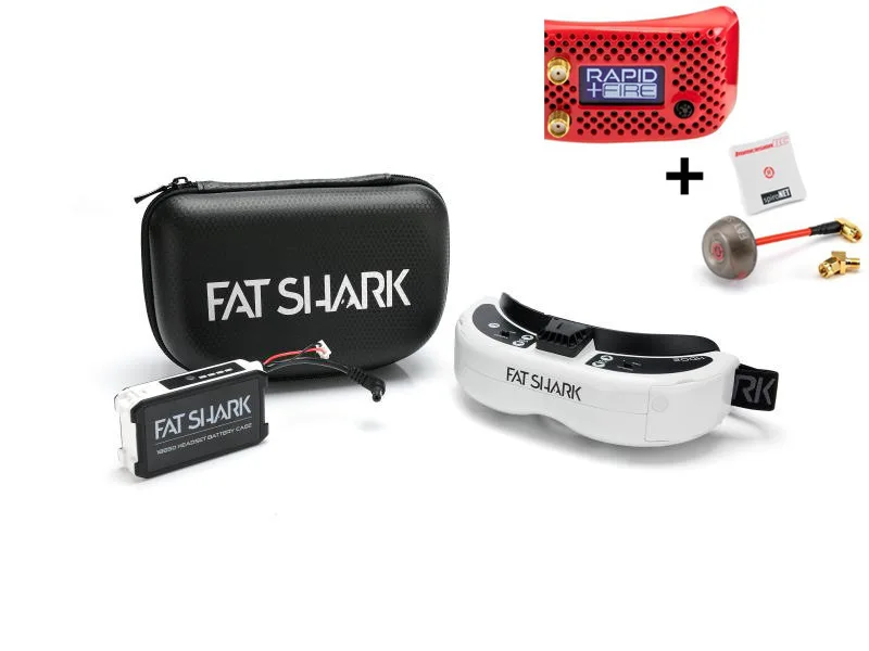 Fat Shark HDO2 FATSHARK FPV crossing machine 5.8G picture transmission, first viewing angle, picture transmission glasses