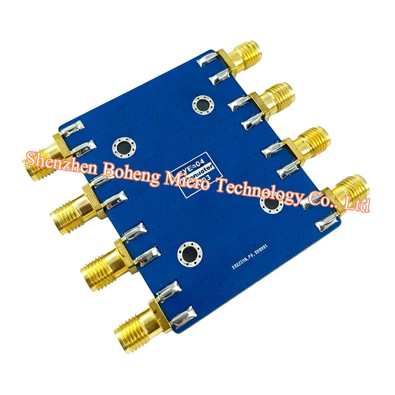 DC-6GHz 4-in-1 Fixed Attenuator, 10dB / 20dB / 30dB / 0dB, RF ATT, High-Precision Thin-Film Resistor