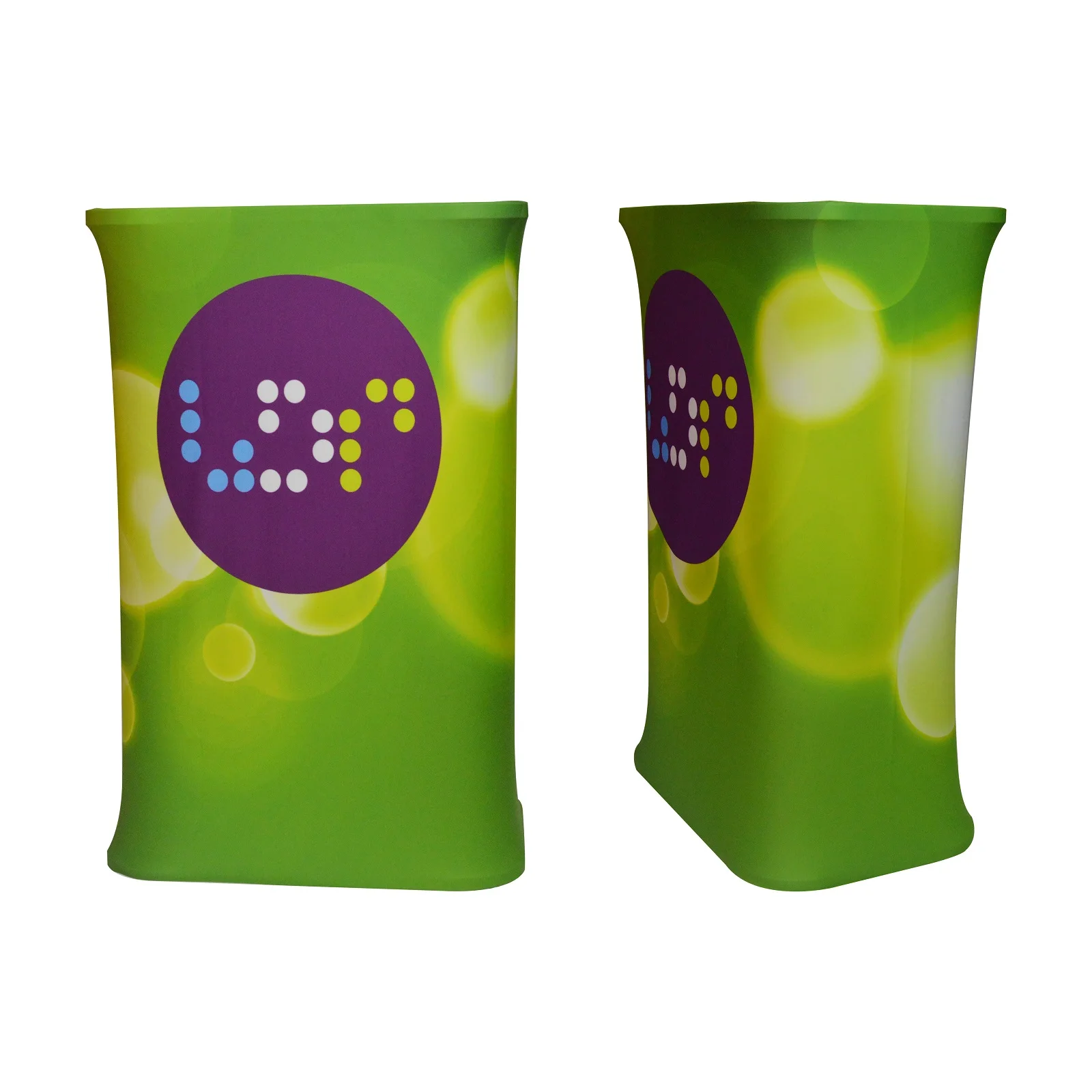 

Foldable Tradeshow Booth Equipment 80x50x100cm Custom Printed Banner with Promotion Table for Trade Show Advertising Display