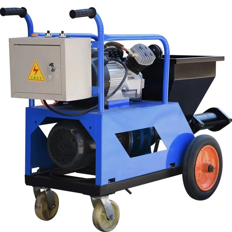 2026-Fully Automatic Mortar Spraying Machine 311Model Spraying Machine Cement Hopper High Efficiency