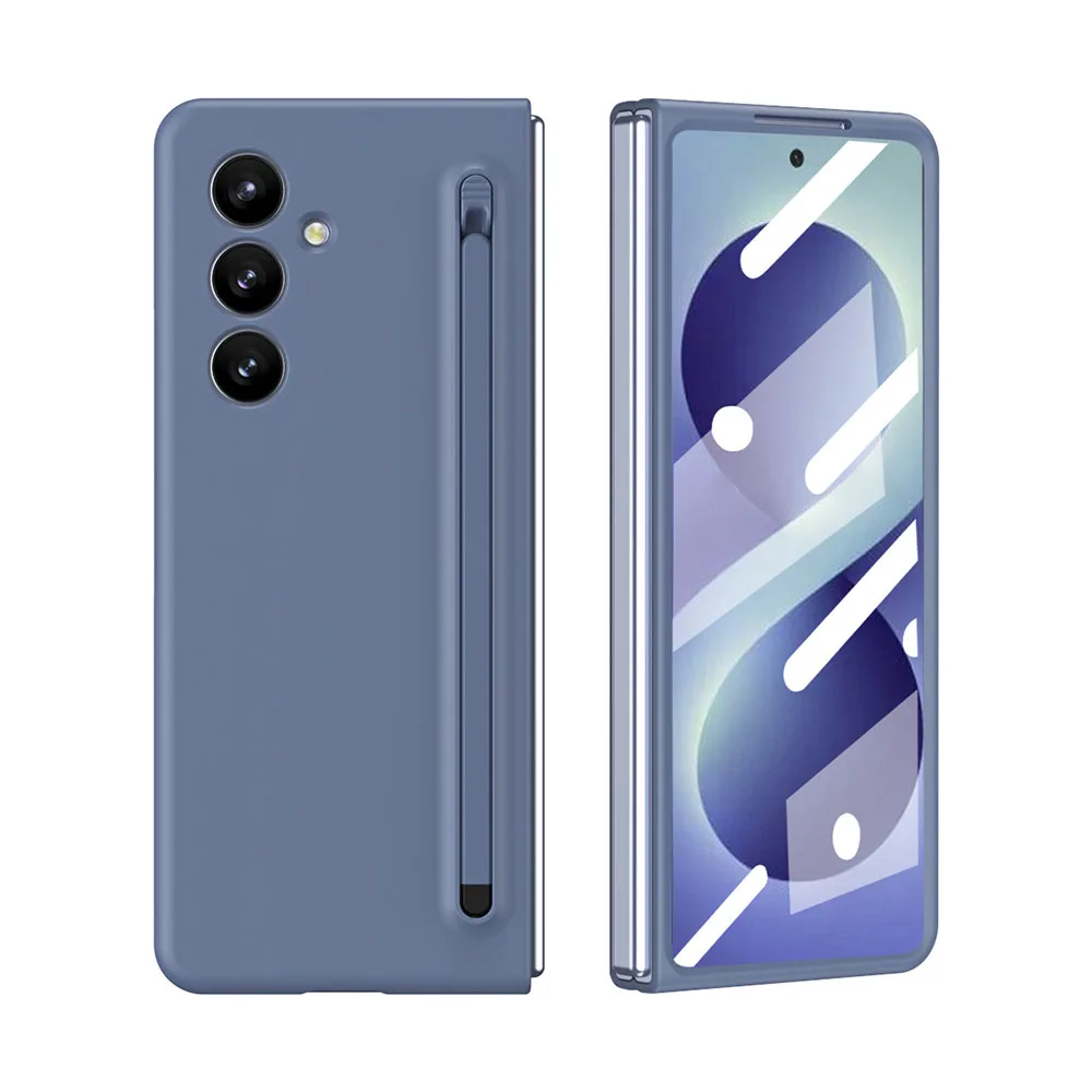 S Pen Holder Case for Samsung Galaxy Z Fold 8 Ultra Built in Screen Protector Wireless Charging Shockproof Cover