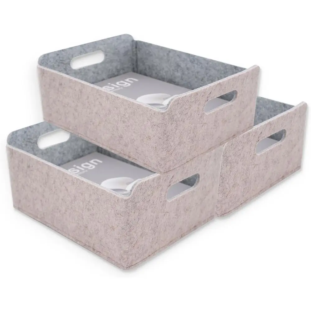 

Складные фетровые контейнеры для хранения детей, домашних животных, книг и одежды — овсяные и серые органайзеры для замедления шкафов