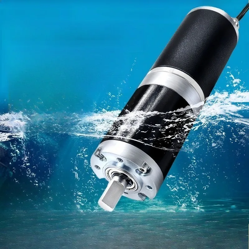 45GP-45ZY waterproof planetary DC reduction motor 12v24v 50W low-speed high torque small speed regulating motor