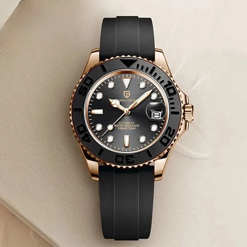 2024 NEW 40MM  Men Mechanical Watch Luxury Sapphire Glass Automatic Watch NH35 Stainless Steel Watch for Men