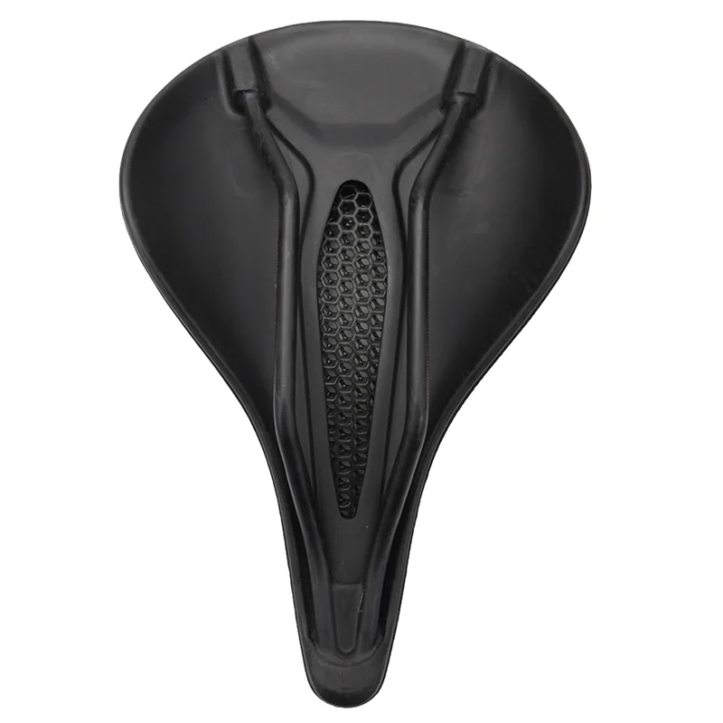 Bicycle 3D Printed Carbon Fiber Honeycomb Saddle Wide Hollow Comfortable Mountain Road Bike Cylcing Cushion