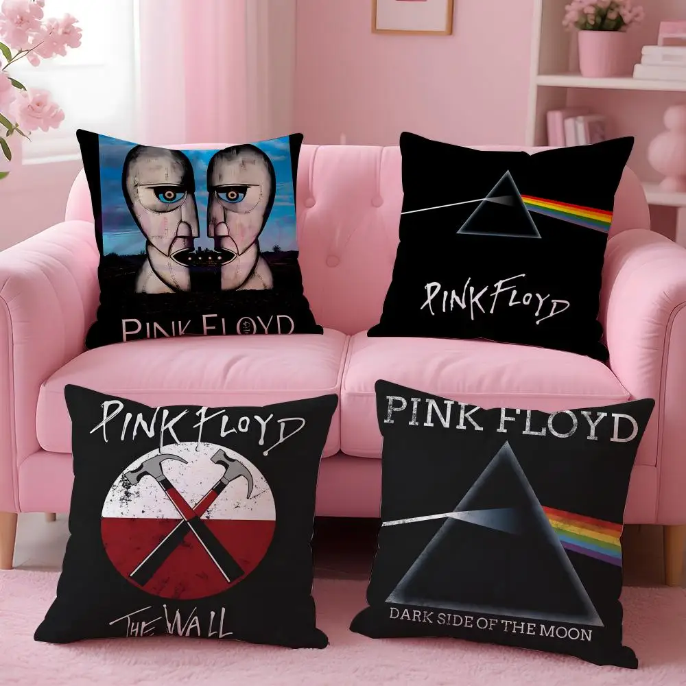 Capa de almofada P-Pink F-Floyd confortável capa de almofada reversível ideal para sofá de carro, quarto e além