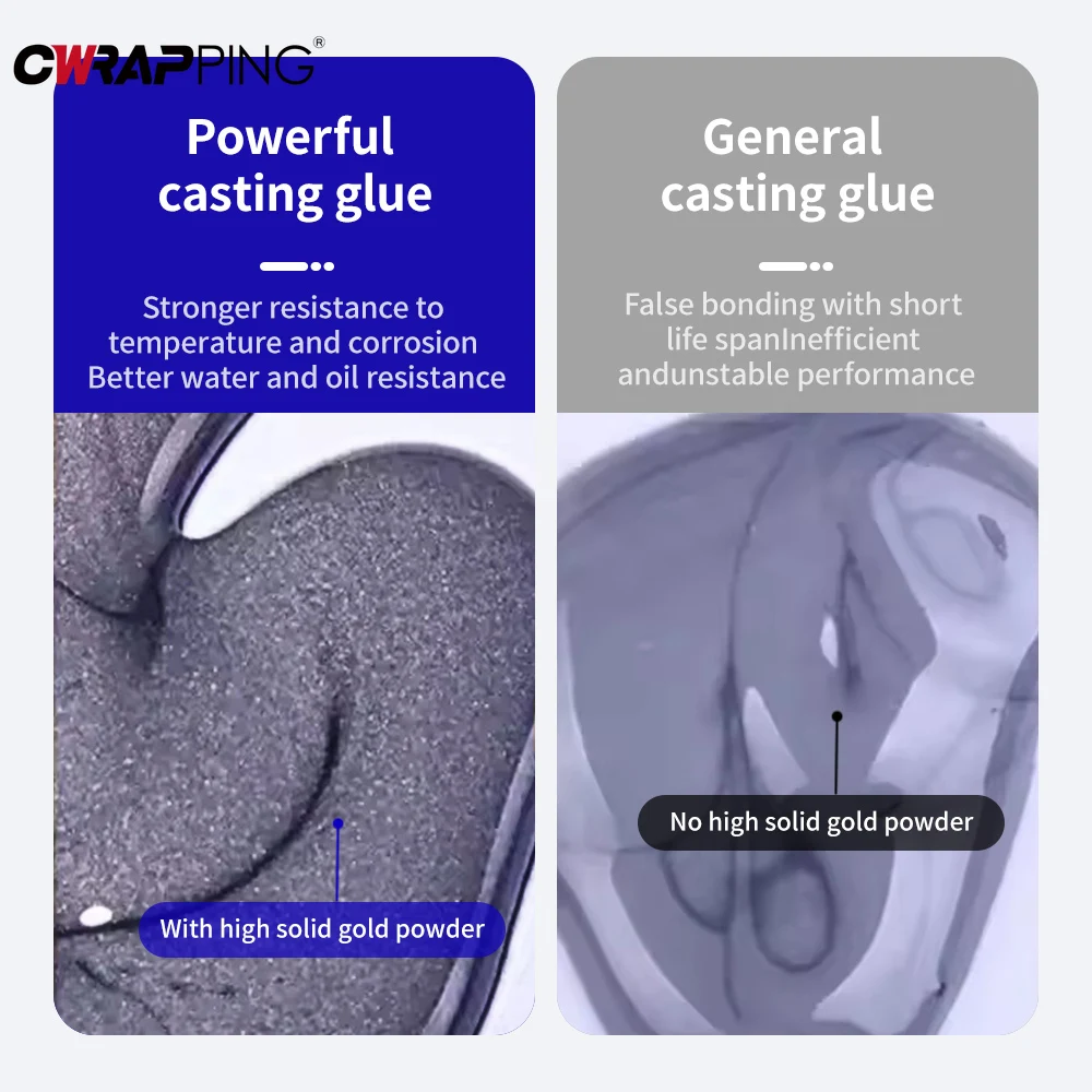 AB Glue Metal Plastic Wood Filler Epoxy Adhesive 20/70/100g Super Strong Metal Repair Glue Welding High Temperature Resistant image 6