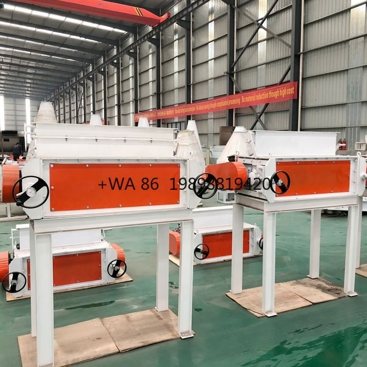 Crusher Crumble Machine High Productivity with High Core Motor for Animal Feed Industries Automatic Baby Chicken Feed Pellet