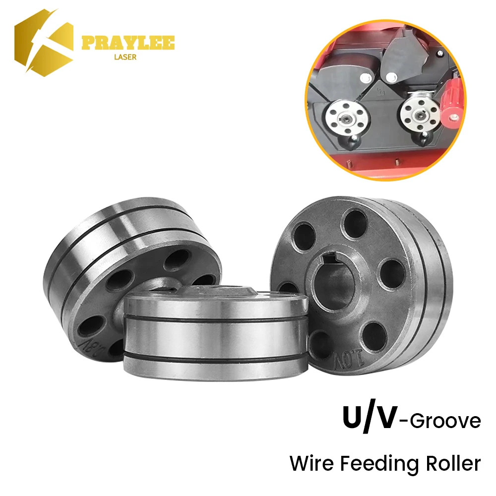 Welding Feed Roller Wire Drive Wheel 0.8/1.0/1.2/1.6/2.0mm V U Groove for Steel Aluminum Flux Cord Wire Welding Machine