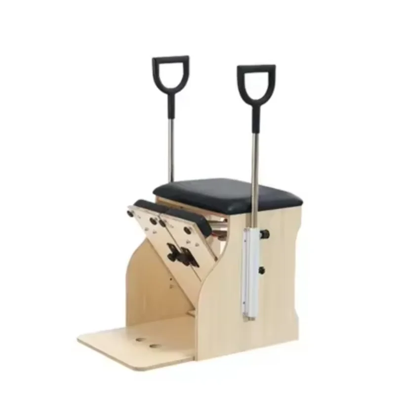 

Maple Wood Studio Yoga Equipment Customized Body Building Fitness Exercise Pilates Wunda Chair