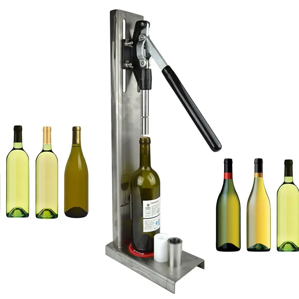 

Manual Wine Corker – POM Hand Pressure Inserting Tool for Wine Bottle Stopper, NEW