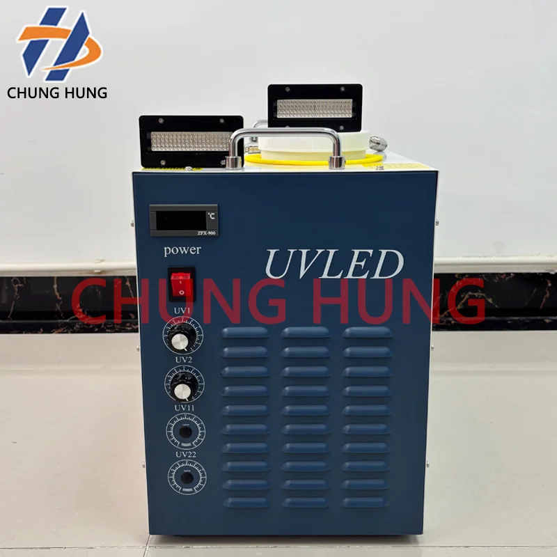 

8020 UV flatbed printer UV LED curing drying UV lamp water-cooled UV LED curing lamp system complete set of UV printer ink curin