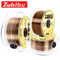 ZUKIBO Sanyo 500M 350M 220M Japan High Quality Nylon Fishing Line Super Strong Monofilament Sinking Invisible Line Carp fishing