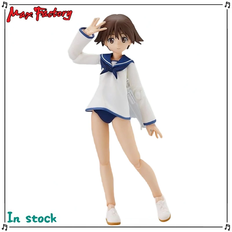 Figura Original de Max Factory # Figuras de Anime de Strike Witches, Miyafuji Yoshika, Modelo de Juguete, Colección de Regalo