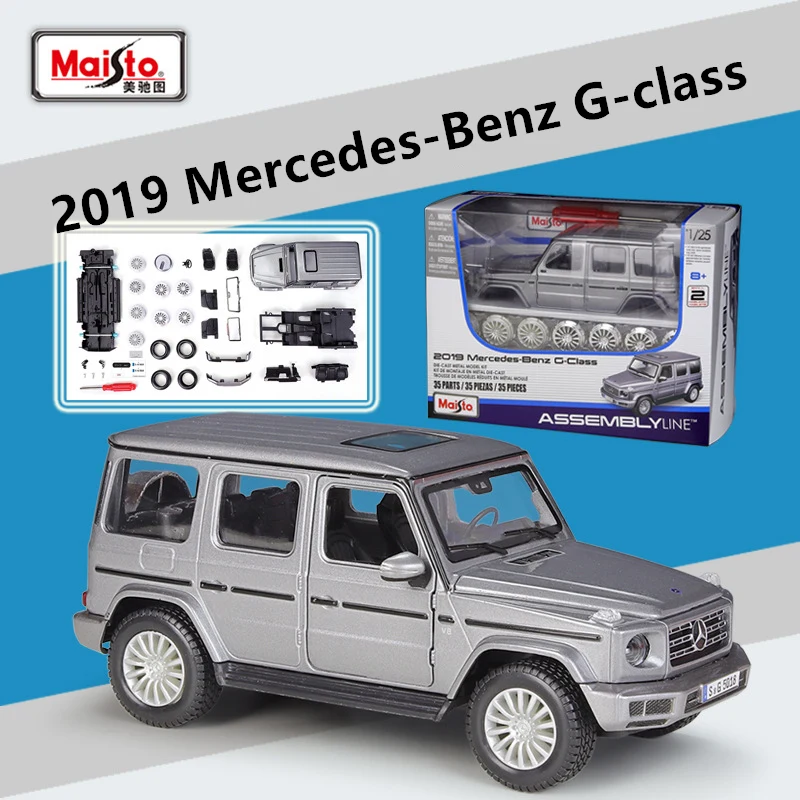 

Assembly Version Maisto 1:25 Mercedes-Benz G-class SUV Alloy Car Model Diecasts Metal Off-road Vehicles Car Model Kids Toys Gift