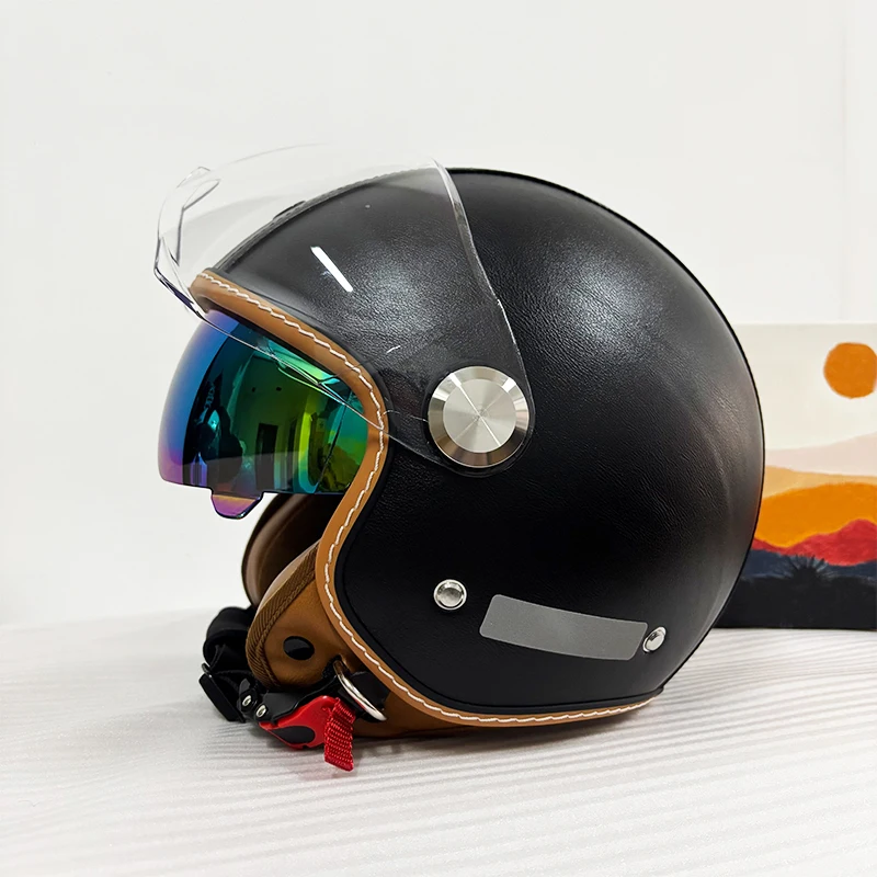 black-leather-original-dot-ece-3-4-open-face-helmet-mt-capacete-motorcycle-helmet-jet-scooter-bike-half-helmets-cascos-para-moto