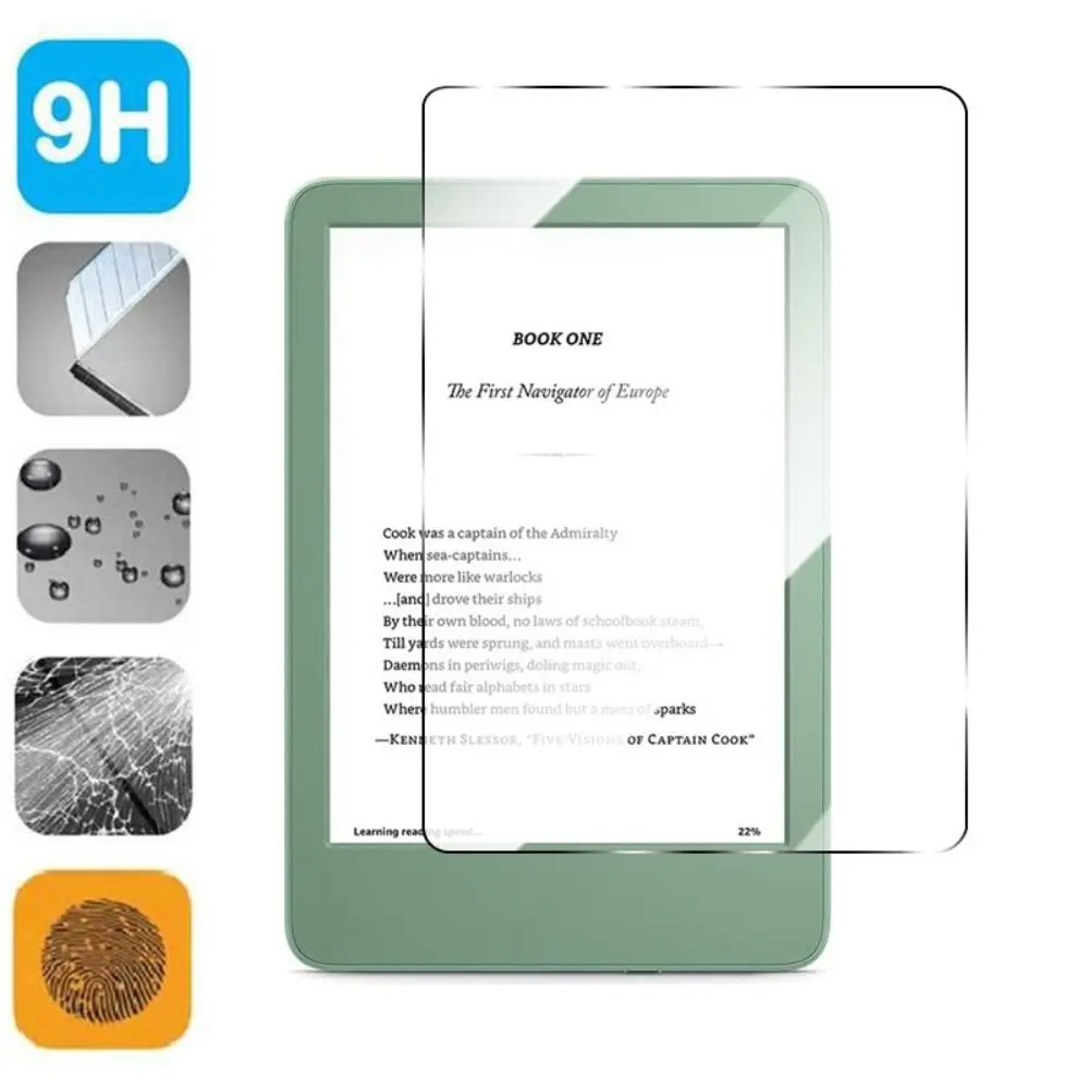 12th Generation e-Reader Screen Protector 6inch C2V2L3 Tempered Glass Shockproof Anti Scratch for Kindle 2024 12th Generation