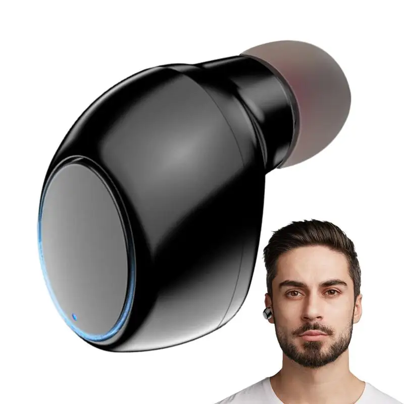 Single Ear Wireless Earpiece Single Earbud For Both Ears Power Display Single Earbud Wireless Earbuds With Long Battery Life And