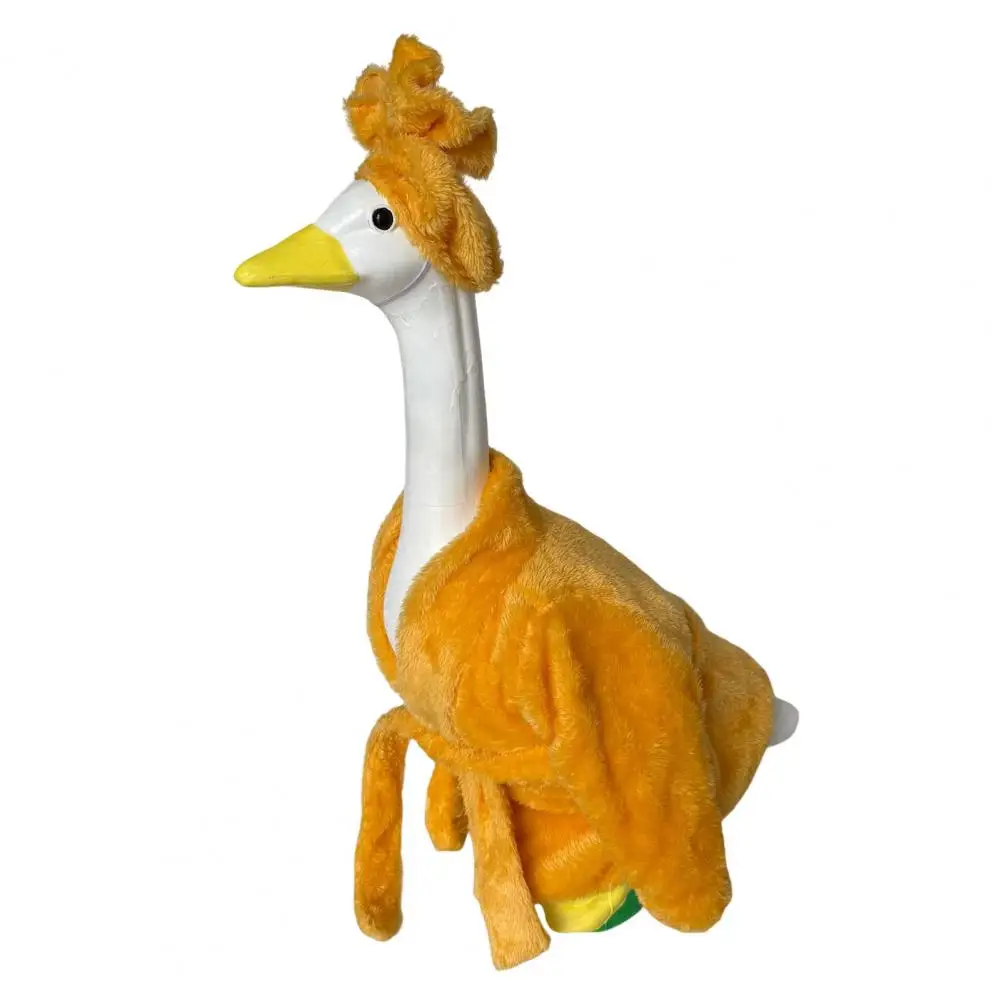 Lady Porch Goose Outfit Porch Goose Bathroom Costume Porch Goose Lady Outfit Bathrobe with Cucumber Slices Shower Cap Plastic