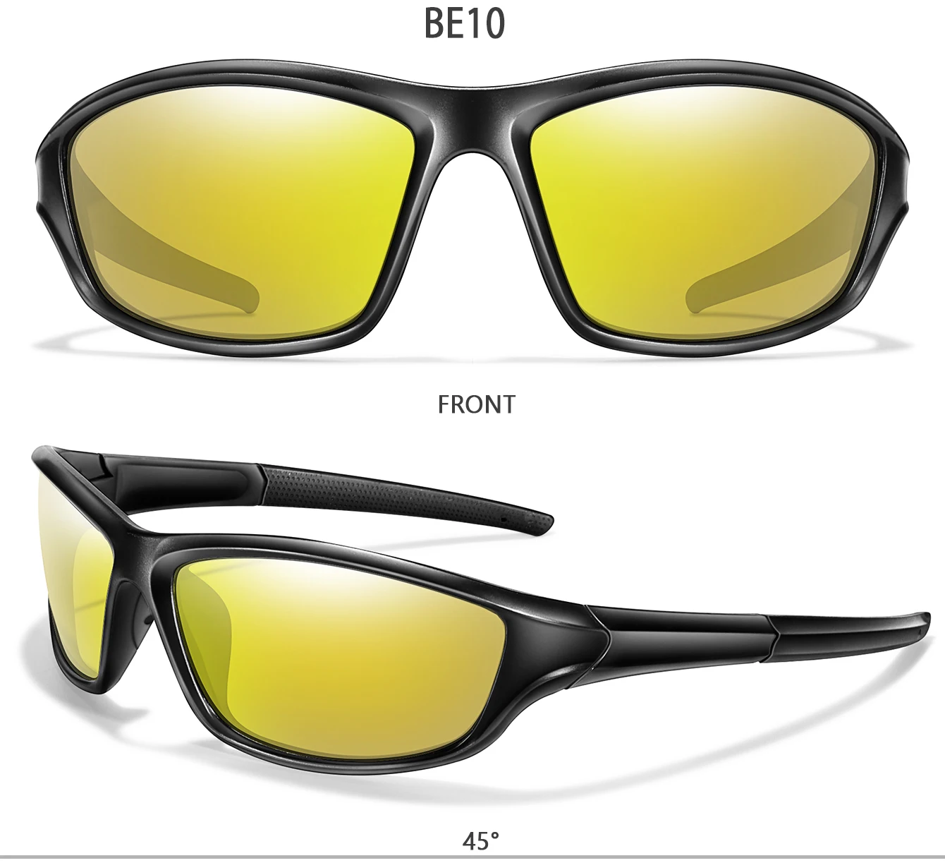 KAROS Polarisierte Sonnenbrille für Herren und Damen, modisch, für Outdoor-Sport, Reiten, Radfahren, Angeln, Laufen, Wandern, klassische Schutzbrille – Detail 13