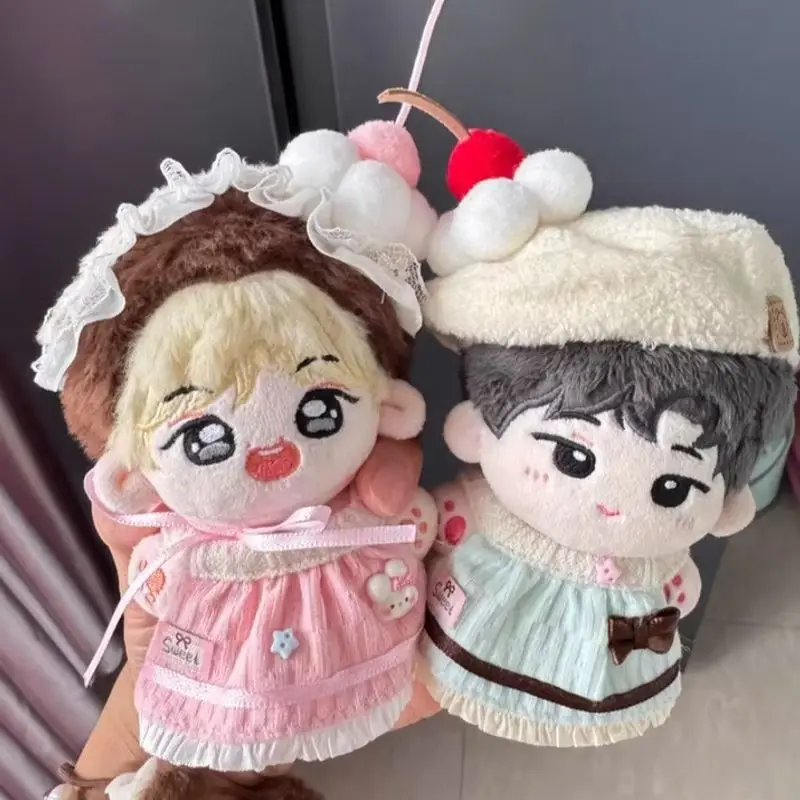 النعناع Aoqiao 10 سنتيمتر الفراولة كريم تنورة القطن دمية العالمي Kawaii دعوى ملابس دمى للتغيير لعبة والهوايات الإكسسوار