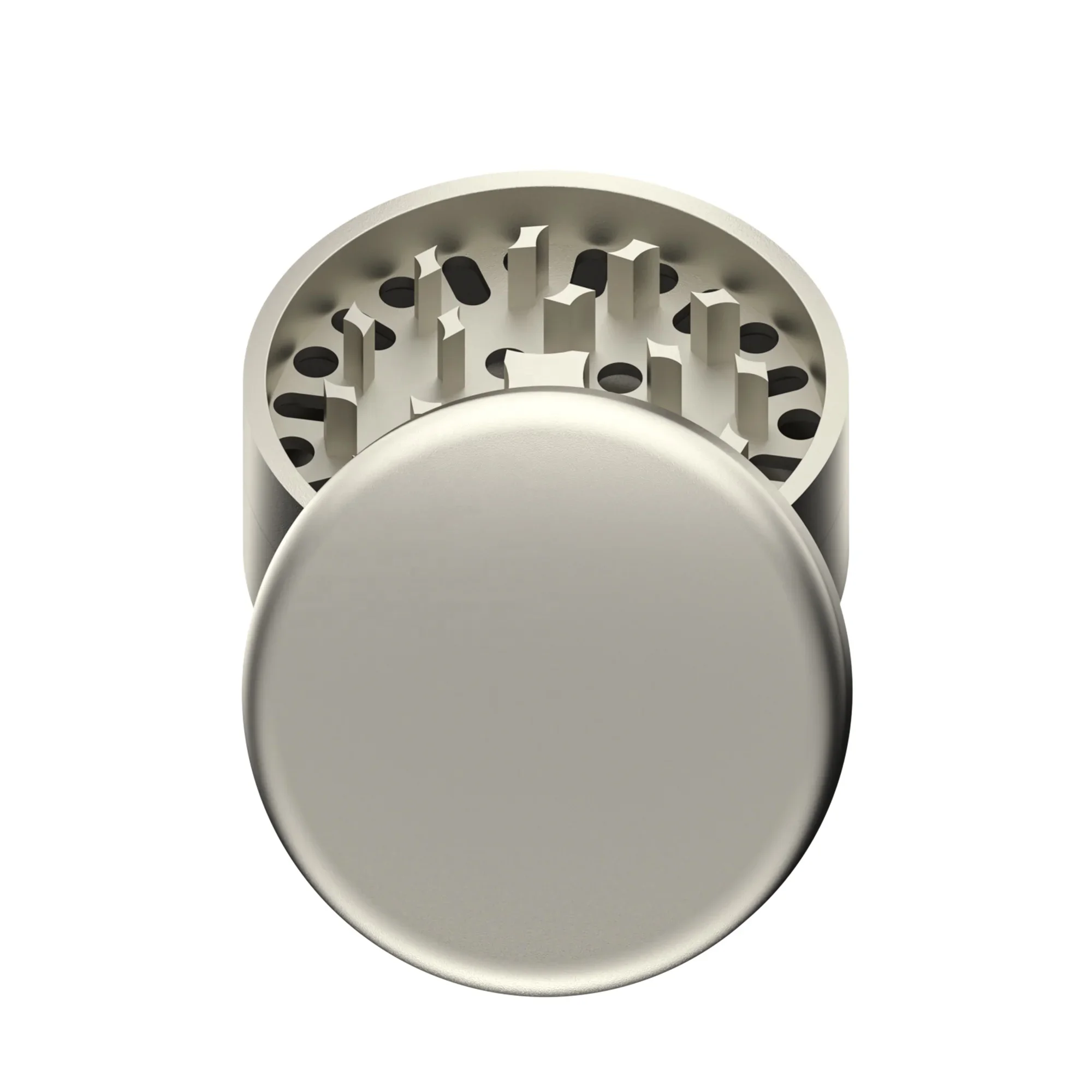 2026 sell VA 2023 All New Design High-End Grinder Durable Titanium Grinder For Smoking 2.5inch 3part