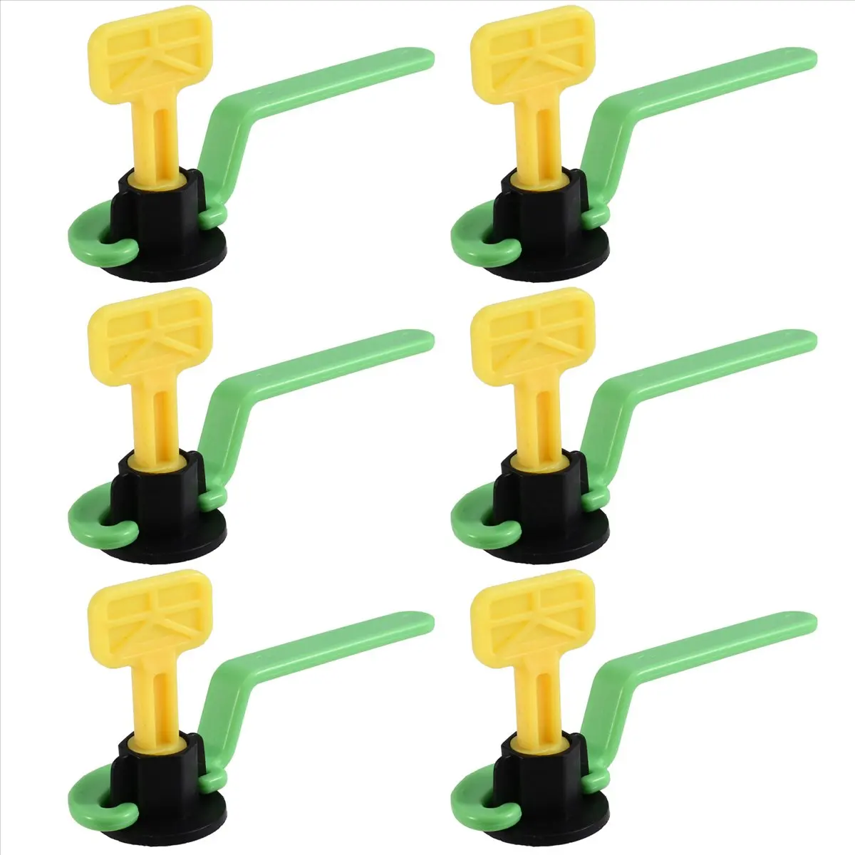 KSOL 45PCS Ceramic Leveler Kit Floor Tile Leveling System Clips Spacers for Tile Laying Wall Fixing Construction Tools