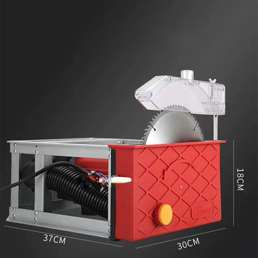 Многофункциональная Настольная пила, 9 дюймов, деревообрабатывающий раздвижной стол, домашняя беспылевая Настольная пила, 3800 Вт, 220 В, 5600 Гц, об/мин