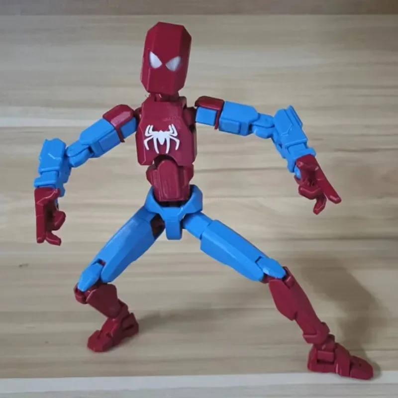Multi-Jointed Movable Robot 2.0 3d Printed Mannequin Toyslucky 13 Dummy Figures Game Toys Gift Christmas Decompression Tool