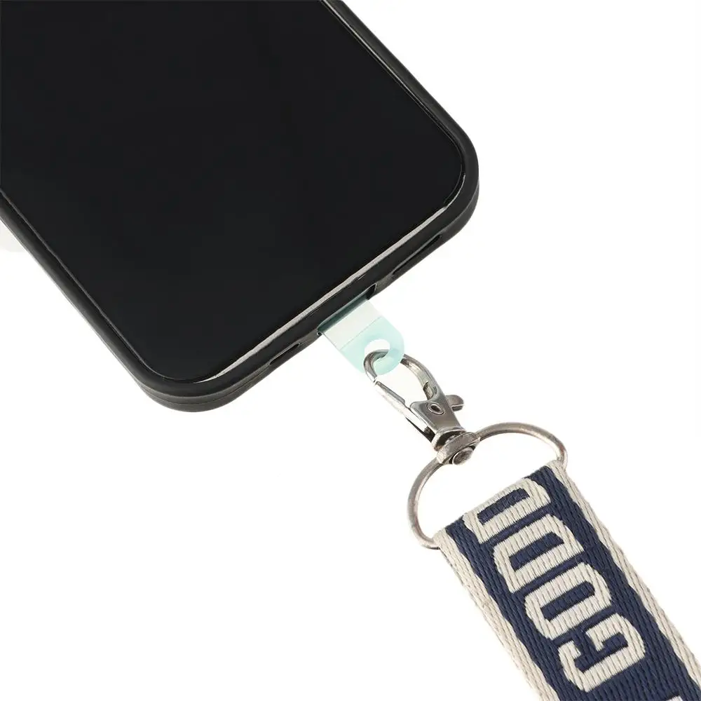 Tali rantai Anti hilang, pengikat gesper tali gantungan ponsel Anti hilang, aksesori kabel leher
