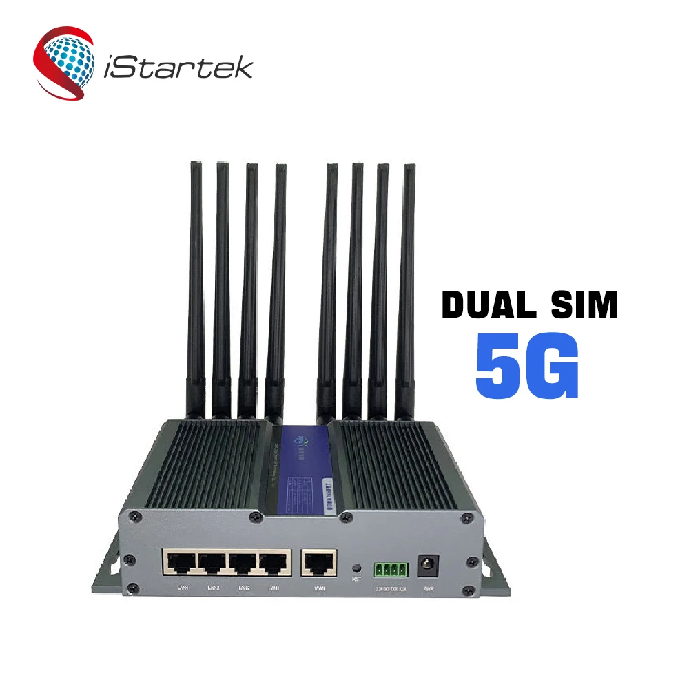 Industrial Chargeable Lte Long Range Router Wifi 4g O 5 g Con Tarjeta Sim Usa 5g Router with Sim Card Slot Outdoornew