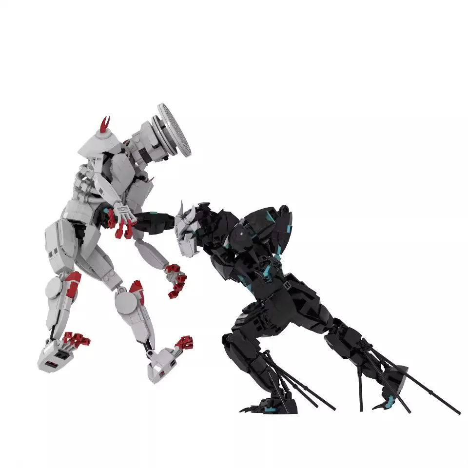 

675PCS Monster No 8 Building Blocks Model Action Figure Toy Brick Creative Gift Holiday Gift