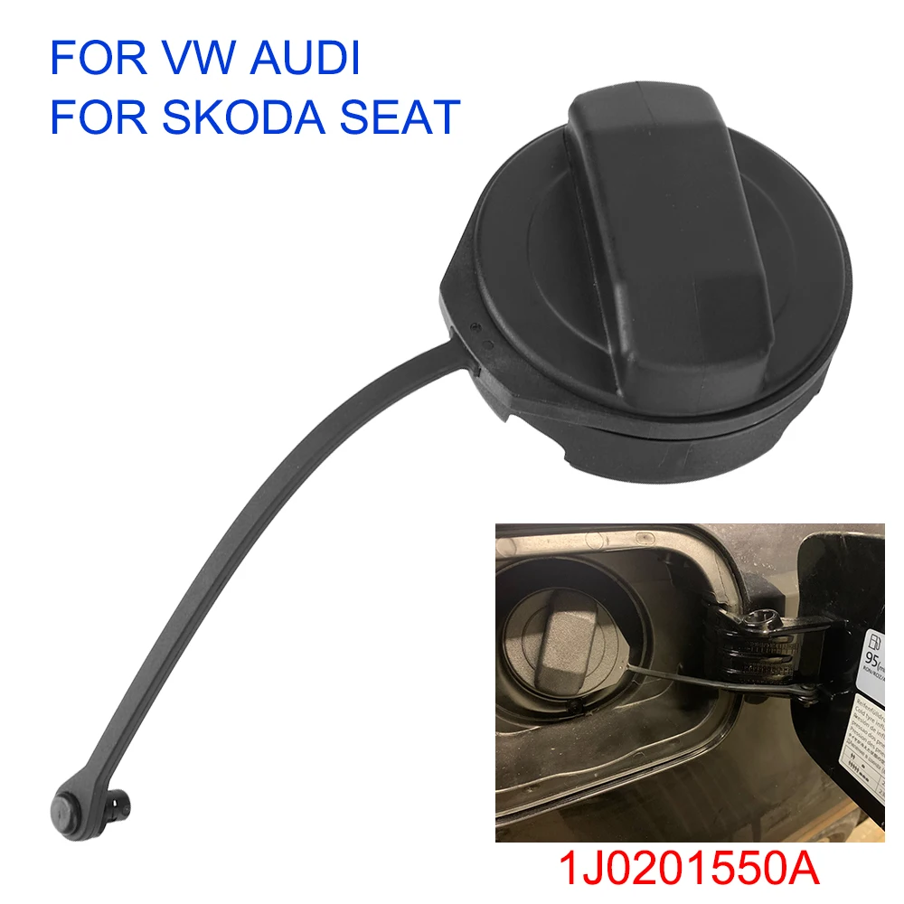 Tampa do tanque de combustível do óleo do carro com linha, tampa da gasolina, jogo do diesel, VW Golf, Jetta, Passat, Audi A4, A6, A8, Skoda, Octavia, Leon