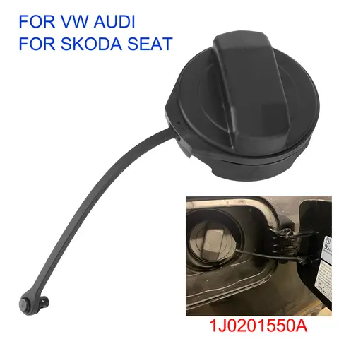 Tank Cover with Line Car Oil Fuel Cap Petrol Diesel Kit For VW Golf Jetta Passat Audi A4 A6 A8 For Skoda Octavia Leon