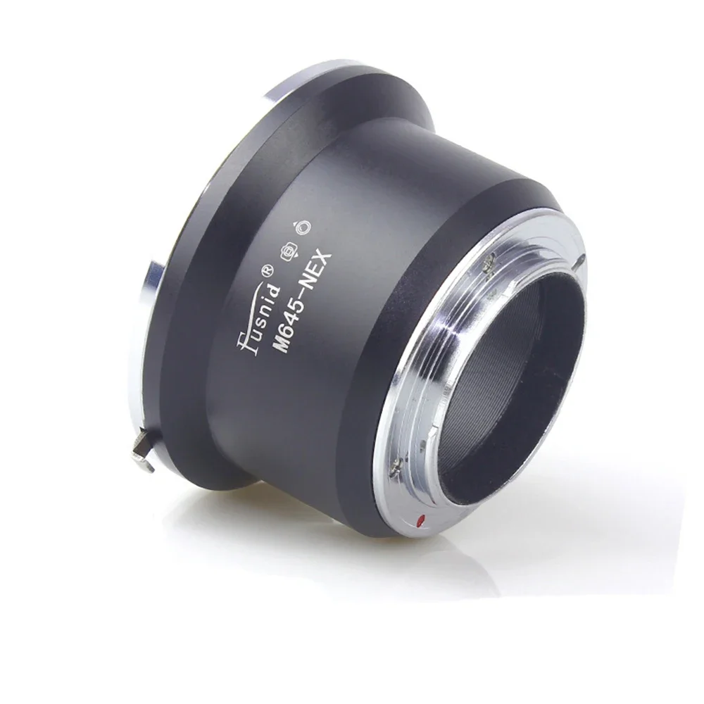 حلقة محول تركيب معدنية M645-NEX لعدسة سلسلة Mamiya 645 إلى كاميرا Sony E Mount A7، سلسلة A6000 وما إلى ذلك. ملحق التصوير الفوتوغرافي