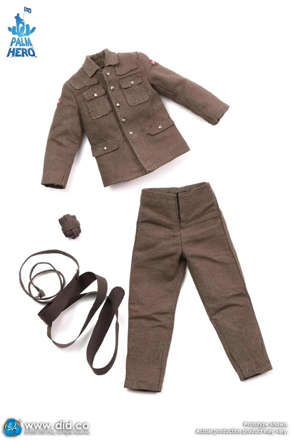 Zu verkaufen 1/12 DID XB80028 World One The British Soldier Doll Male Brown Komplettset bewegliche Actionfigur ca. 6" zum Sammeln