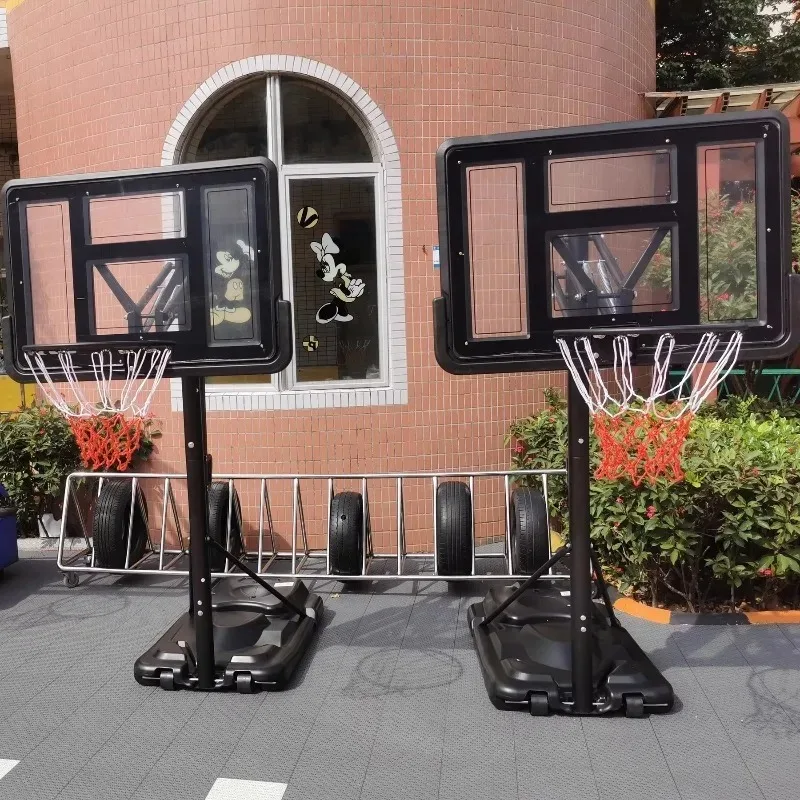 

hoop Throwing frame Primary school students hand-pull lifting household basketball hoop